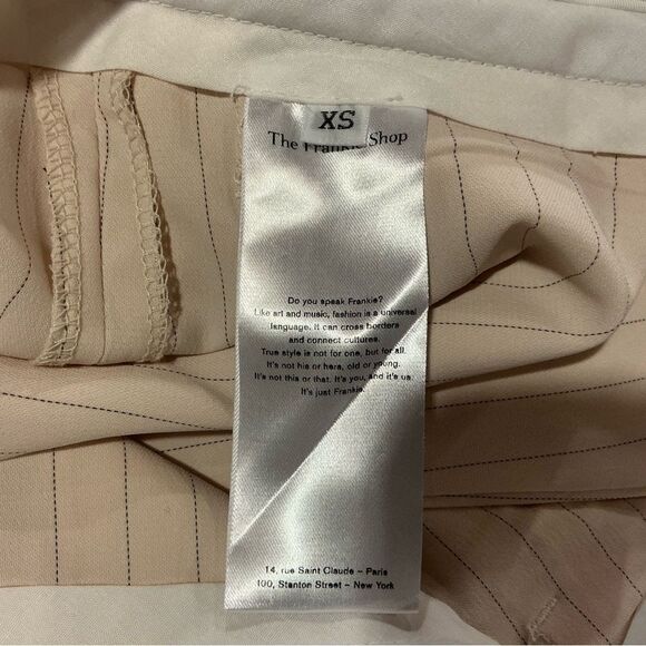 The Frankie Shop Men's Light Beige Pleated Trousers - Picture 8 of 9